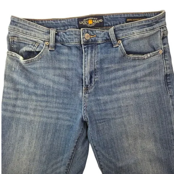 Lucky Brand | Sienna Slim Boyfriend Jeans | Size 10/30 - Picture 2 of 5